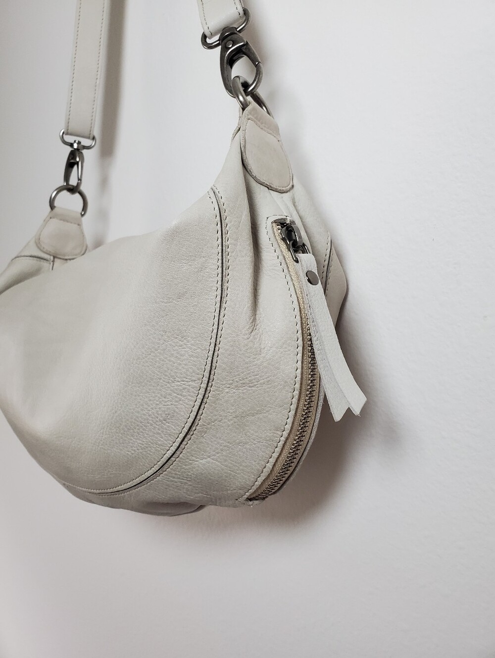 Latico Callie Leather Sling Bag In Oat - Picture 5 of 16